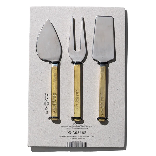 Engraved Cheese Knife Set - Image 3