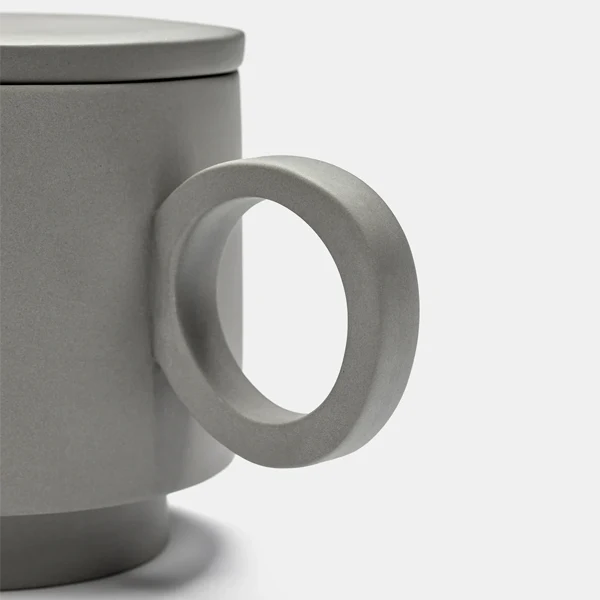 Inner Circle Teapot Light Grey - Image 3