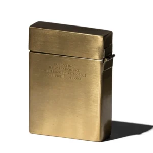 Puebco playing cards case brass; No.401201; House of Otoko