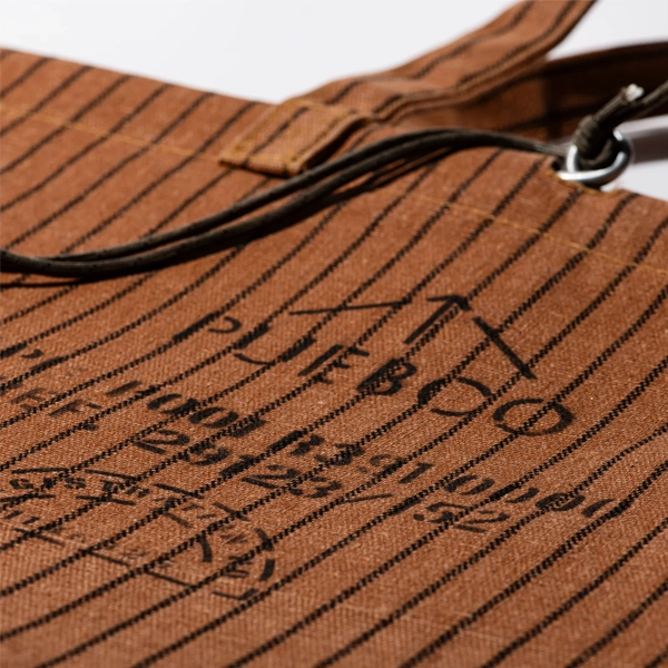 Puebco Waxed cotton bag Large