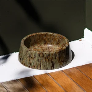 Puebco pet bowl marble; House of Otoko