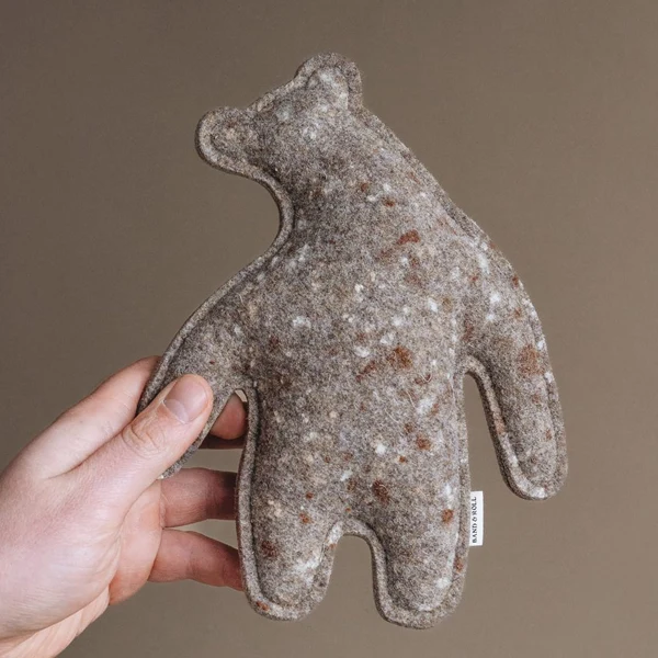 Wool Dog Toy - BEAR - Image 2