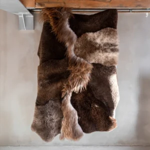 Icelandic sheepskin Carpet xl melange