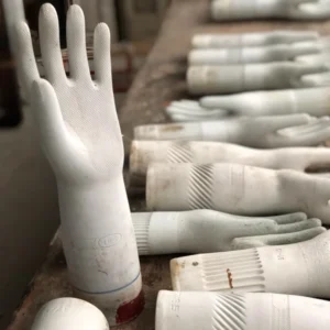 Vintage porcelain hand mold