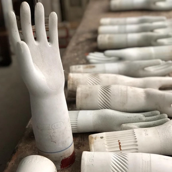 Vintage porcelain hand mold