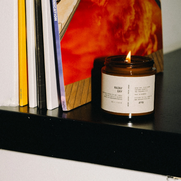 Rainy Day scent Premium Soy Candle -andyourstories - House of Otoko